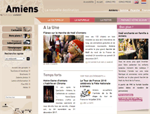 Tablet Screenshot of amiens-tourisme.com